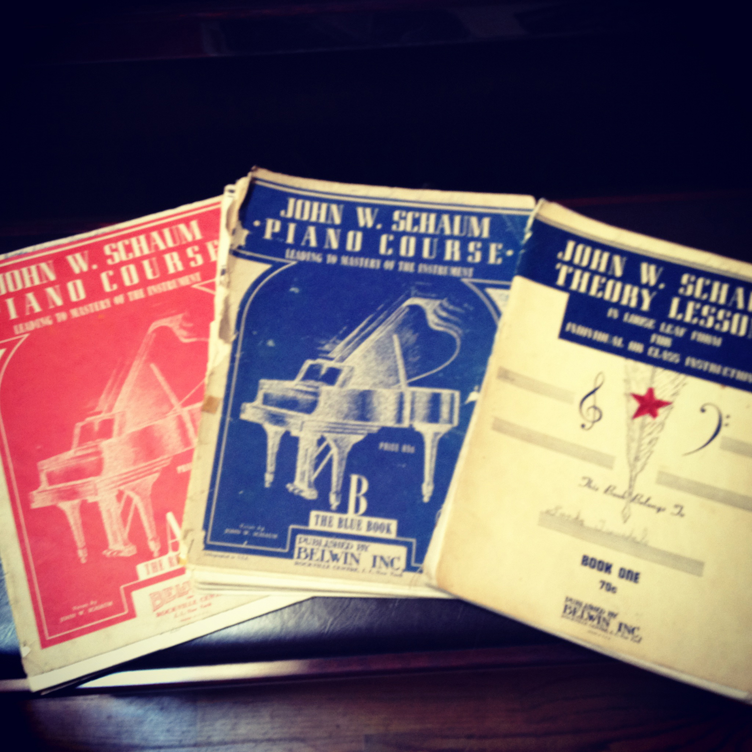 Halcyon Days: The Old Piano Books