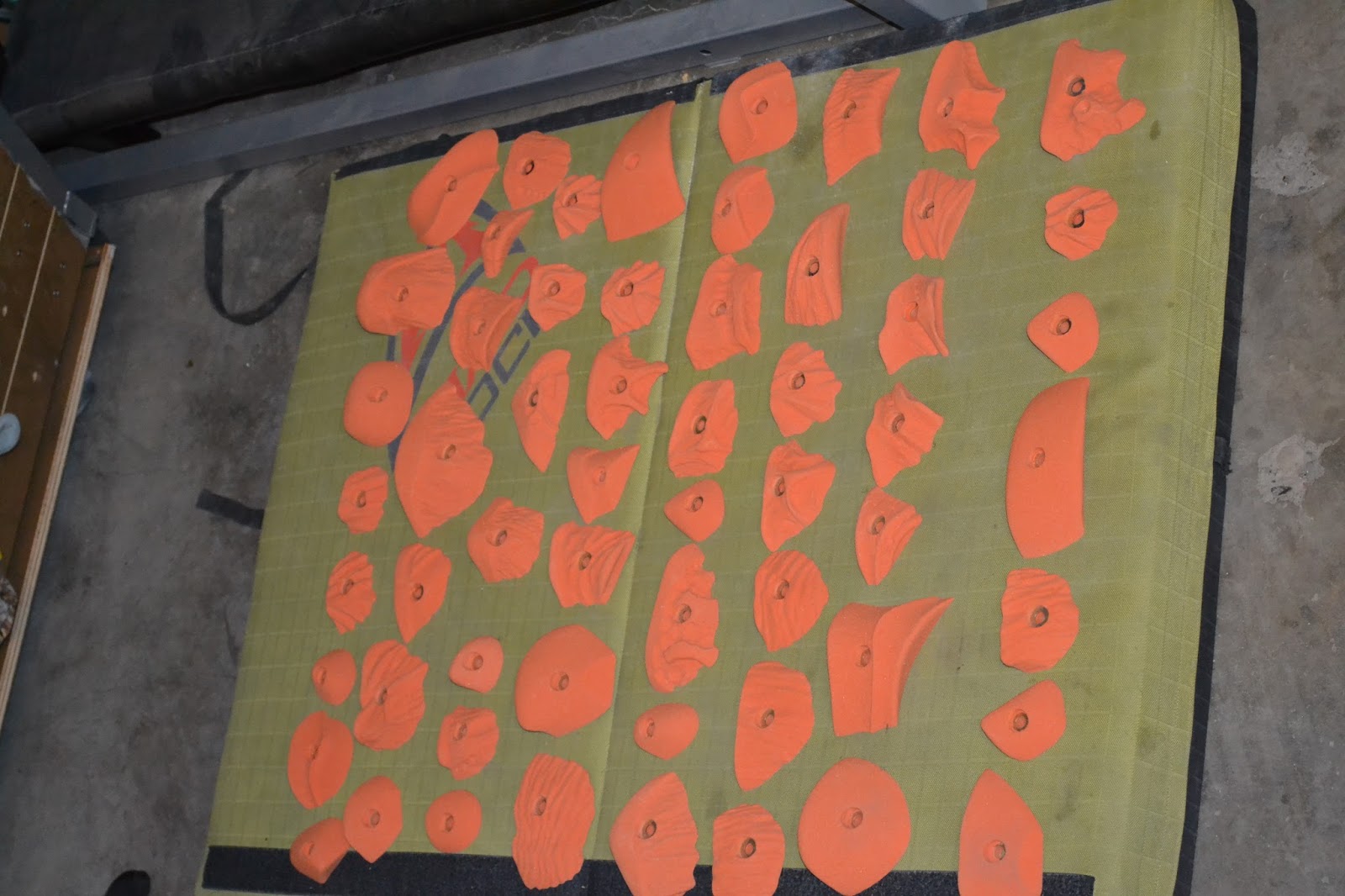 Rock Climbing with Rob Pizem Treadwall Training with Piz Hold Choice