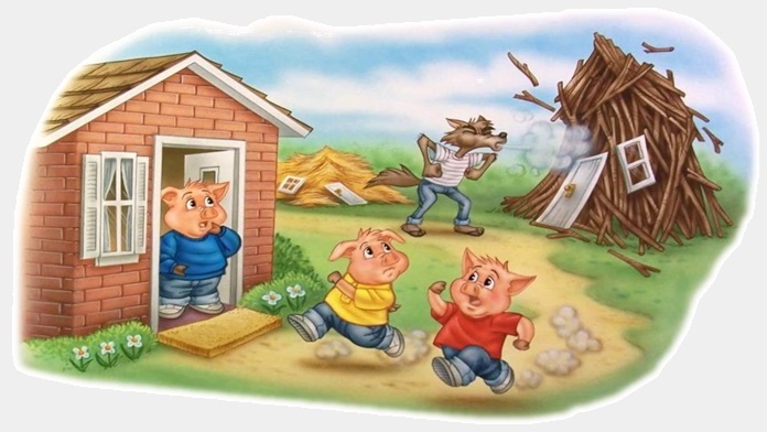 I Tre Porcellini Fratelli Grimm