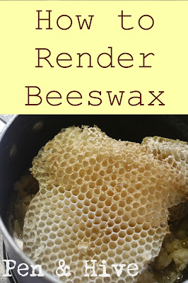 rendering beeswax 