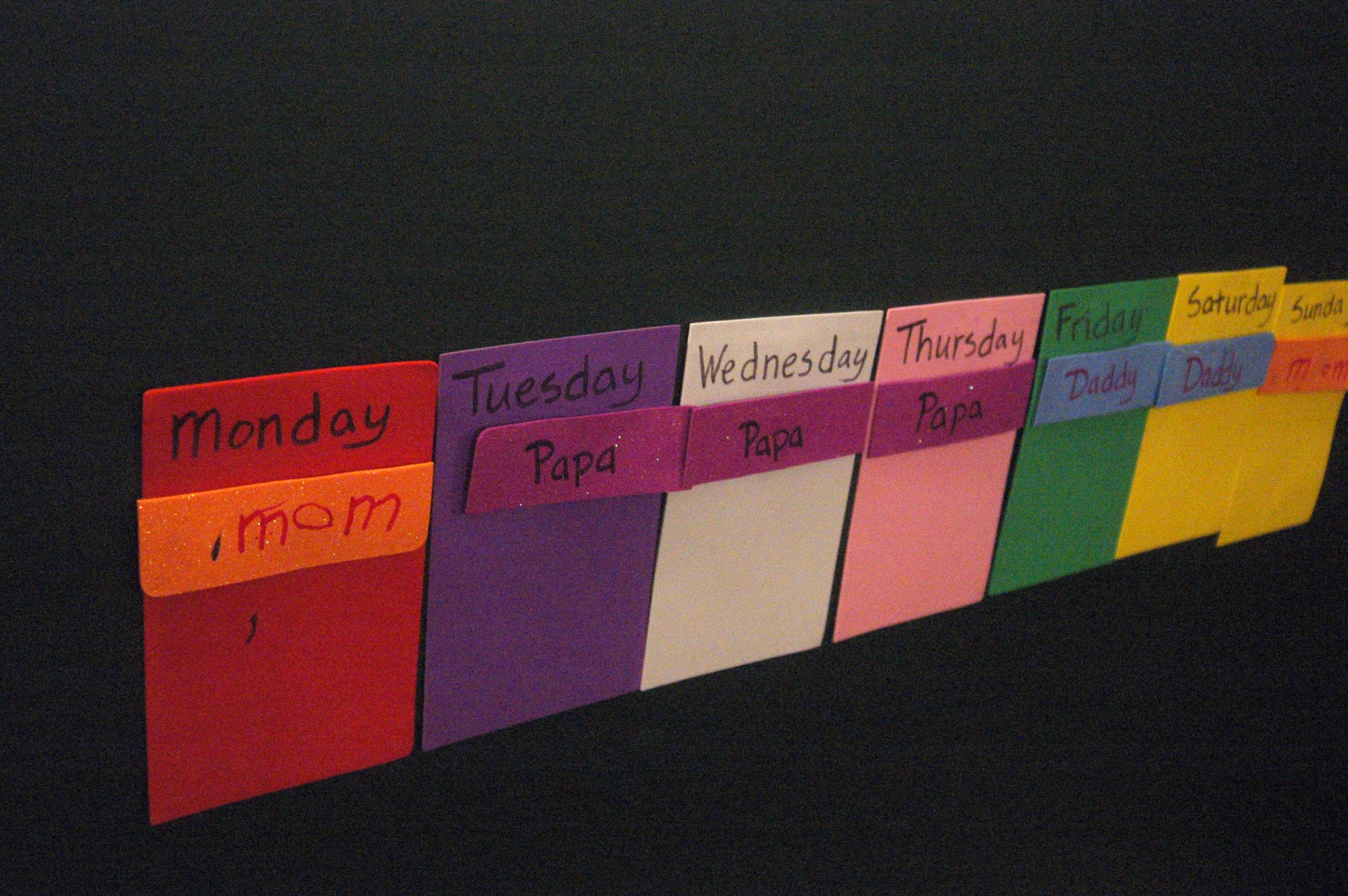 Homemade Calendar for Preschoolers Real Life Montessori