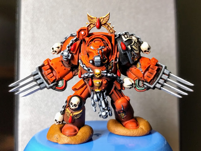 bring some pain. Brother Claudio with lightning claws, nearly done.