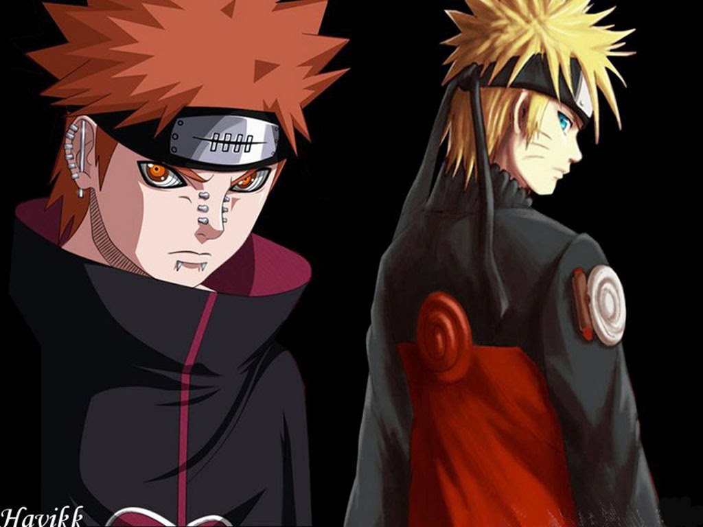 Populer Download Gambar Bergerak Naruto Vs Pain Goodgambar