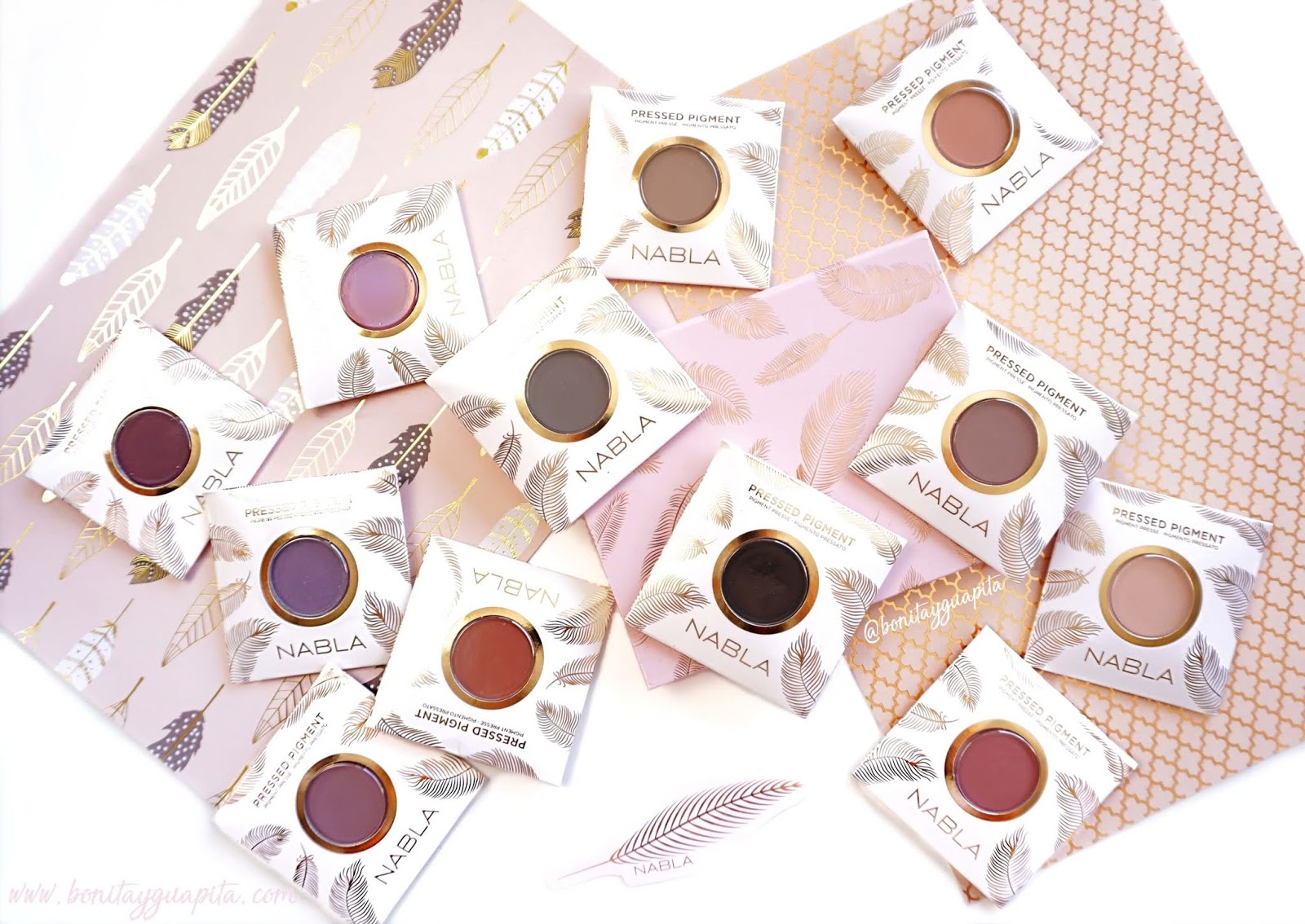 Pressed pigments Nabla sombras de ojos mate Pressed pigments Nabla sombras de ojos mate