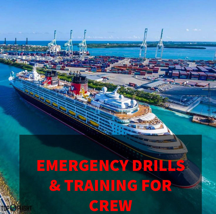 Emergency Drills Instruction Training signals for Crew.