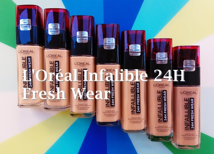 Base de maquillaje Infallible 24h Fresh wear L'Oréal Paris, Tono 260 Solei  Dore