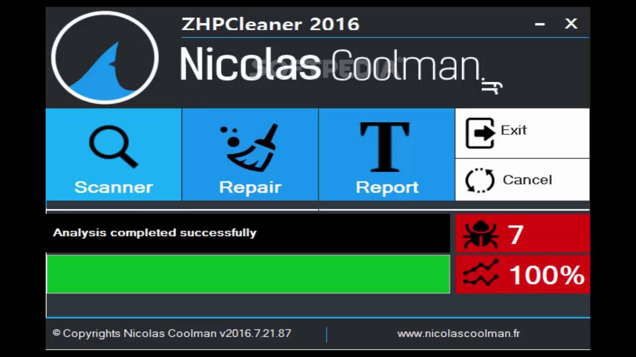 برنامج zhpcleaner