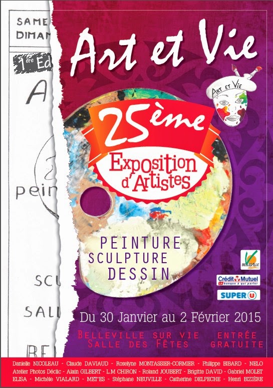 25 ème exposition d'artistes
