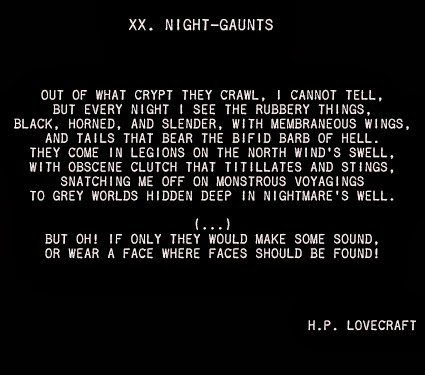 XXIV. The Nightgaunts