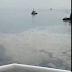 VIDEO: la operacion de rescate esta en marcha del avion que se estrello en el mar.