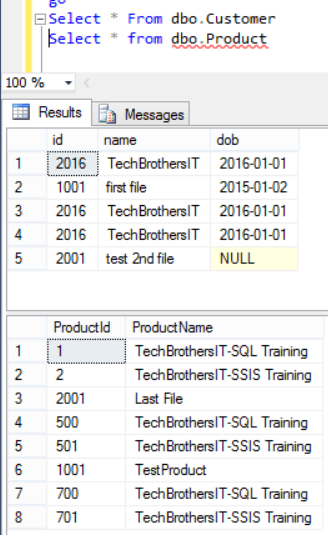 Welcome To TechBrothersIT: How to Load Excel Files with Single ...