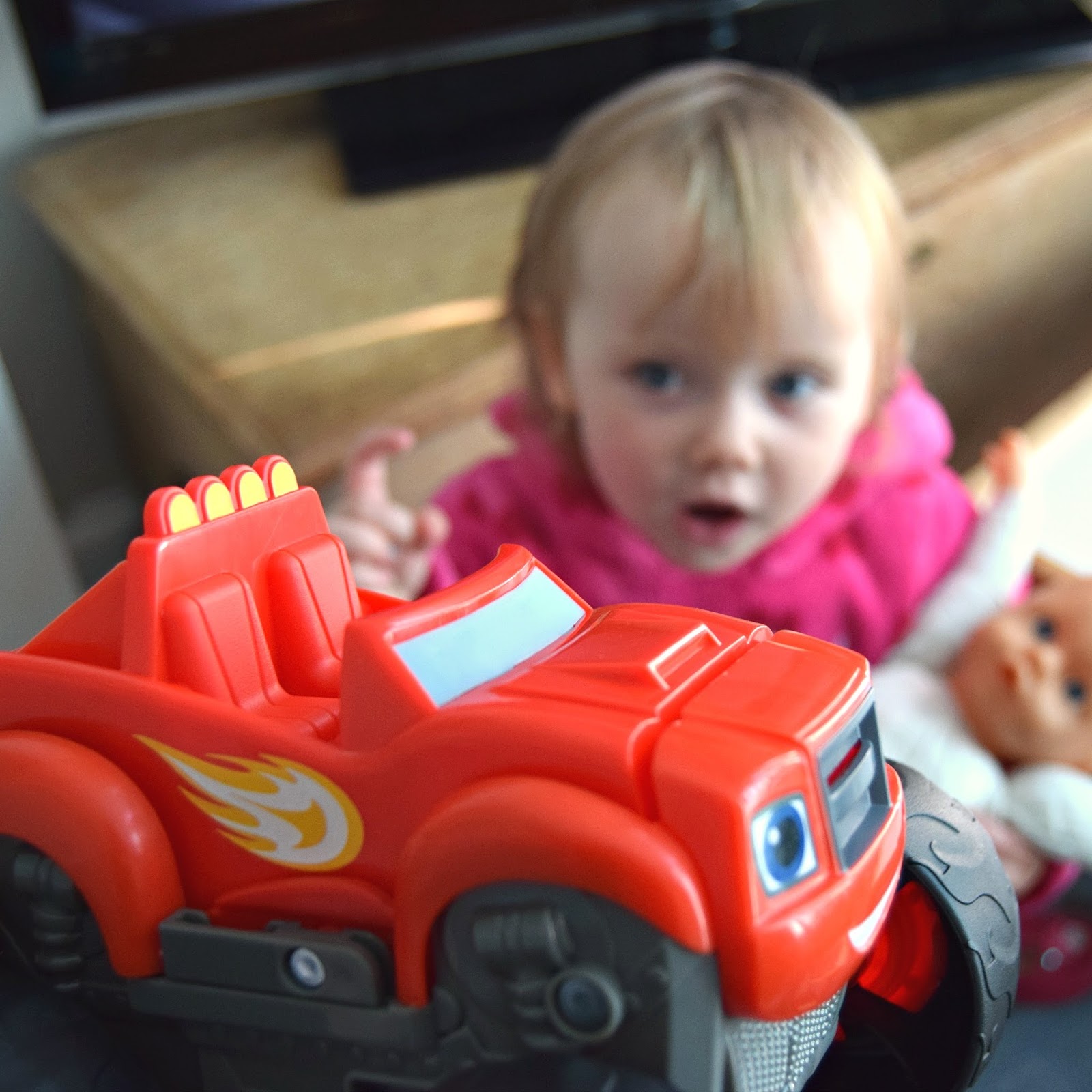 transforming fire truck blaze
