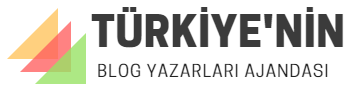 Türkiye'nin Blog Yazarları Ajandası