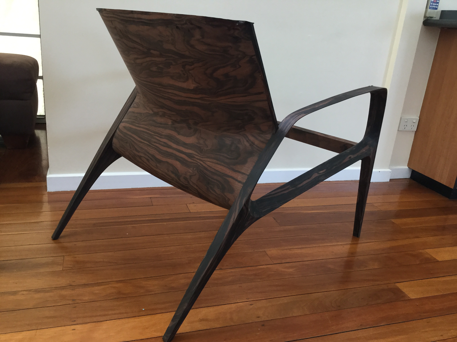 David Barron Furniture Ebony Chair from Australia