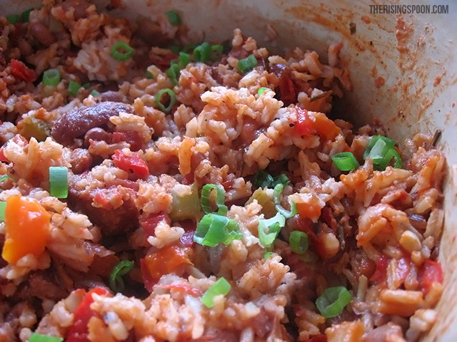 Creole Rice and Beans Recipe with Sausage