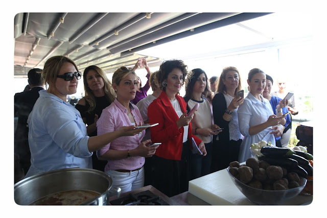 Okan Üniversitesi Mutfak Sanatları merkezi Gaziantep yöresel yemekleri workshop