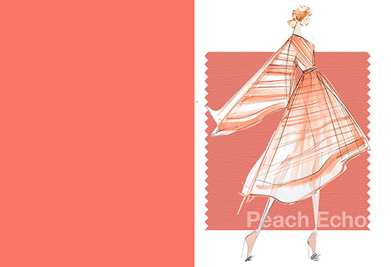 Tendência Peach Echo no Verão 2017