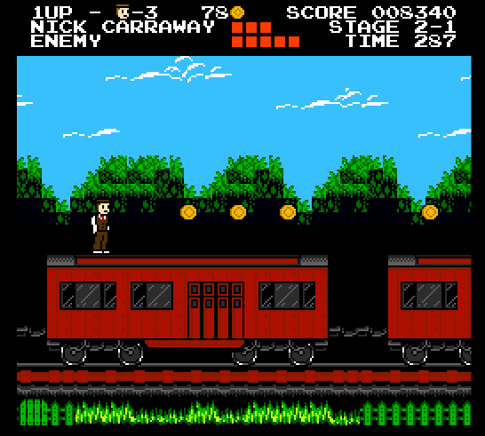 Великий Гетсби в 8 bit
