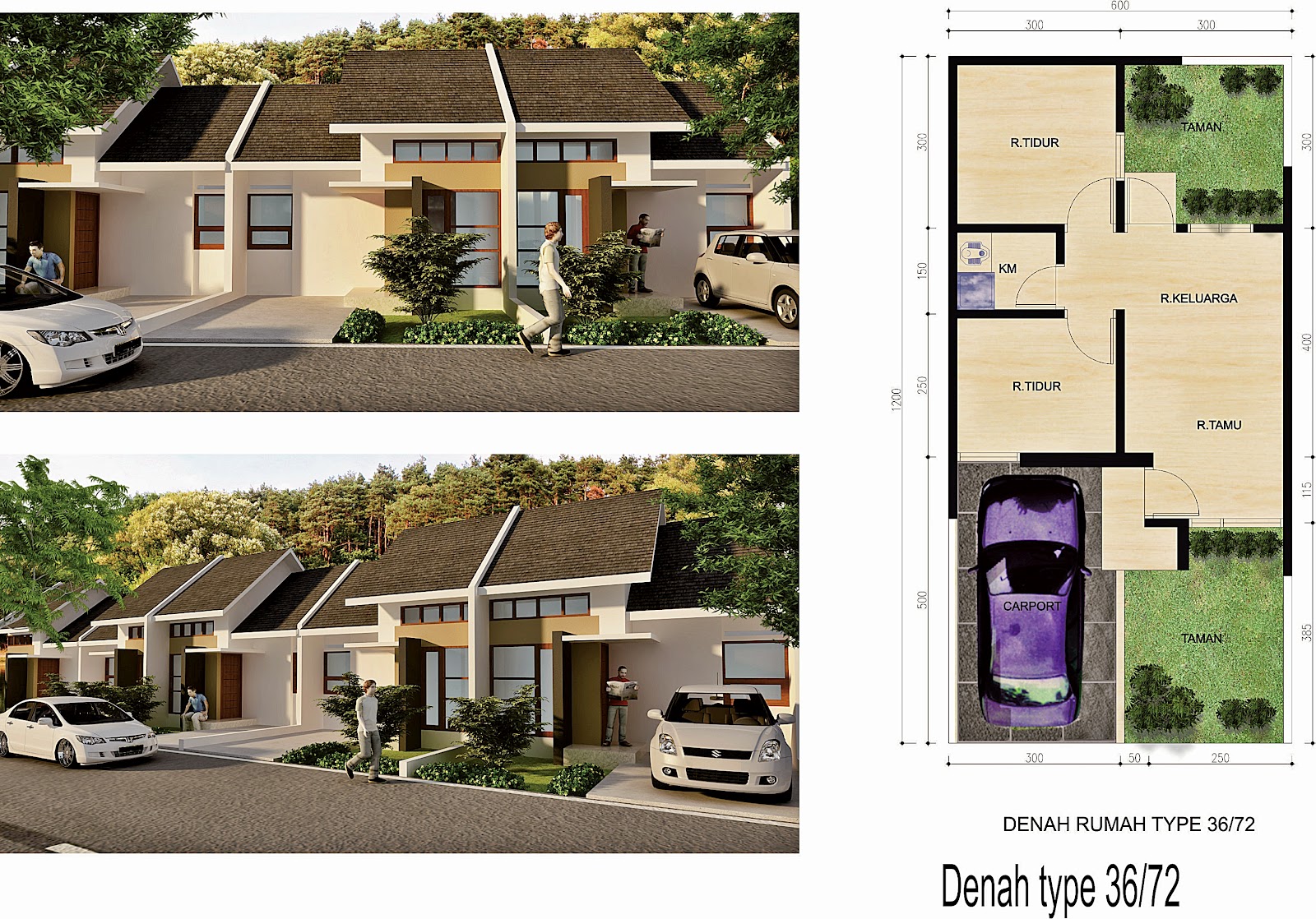 Gambar  Rumah  Minimalis  Type  45  Modern  Dicari 2019 Desain 