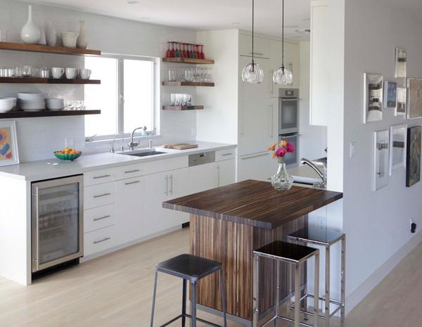 Desain Kombinasi Dapur dan Ruang Makan Modern