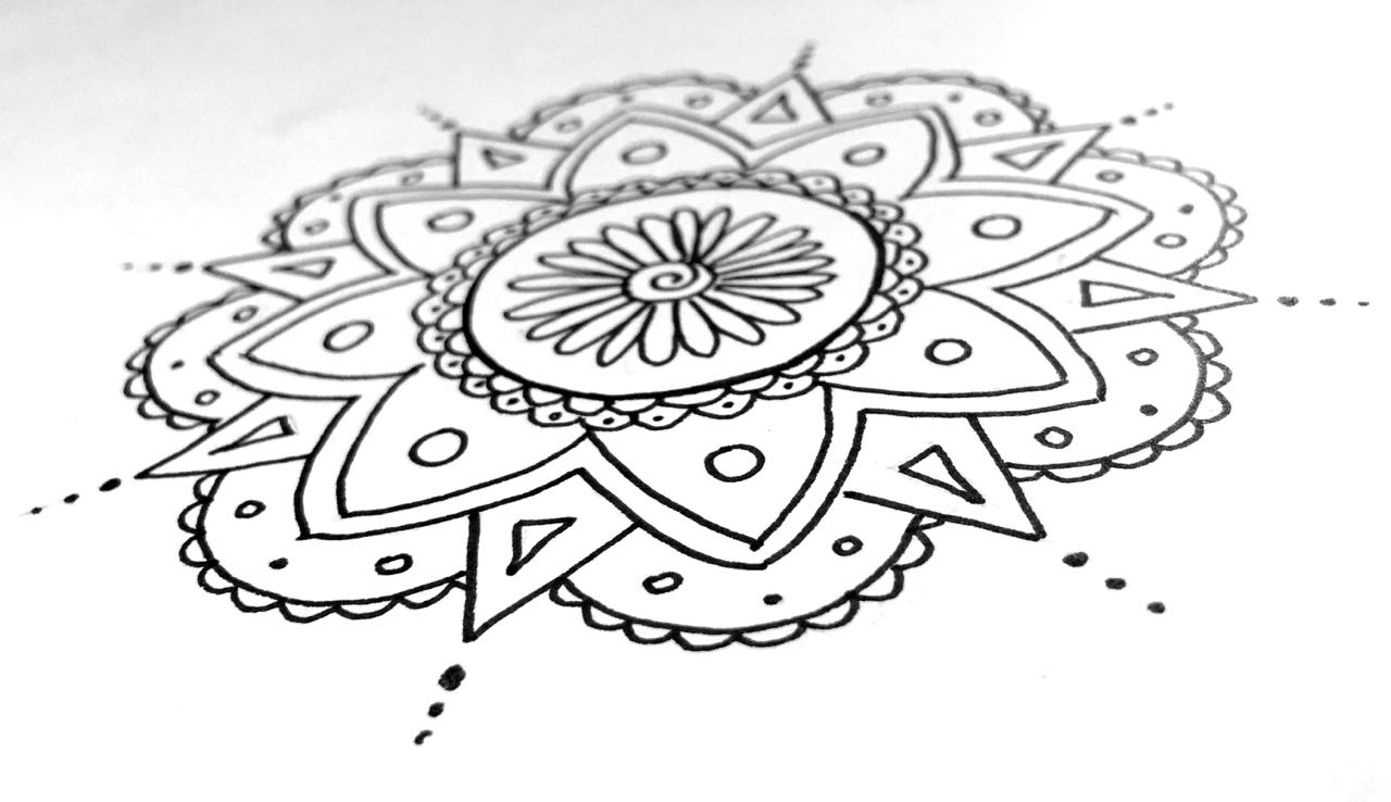 Learn To Draw A Mandala My New Follow Along Tutorial For The Very