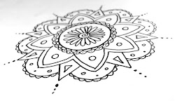 mandala draw beginner tutorial very along learn follow easily idea could had