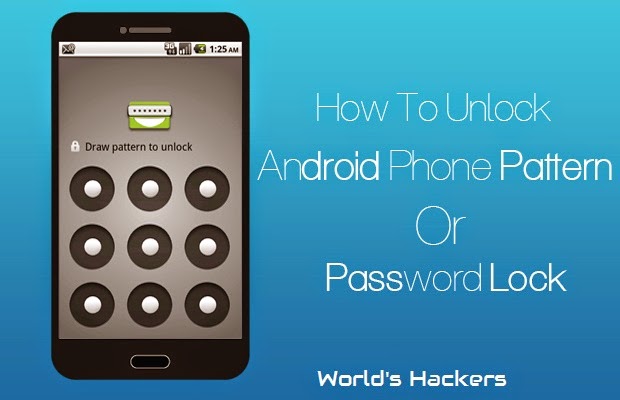 How to crack an android phone password