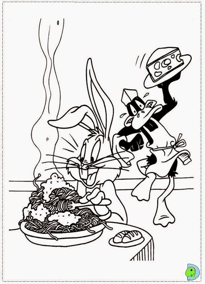 daffy duff coloring pages - photo #15