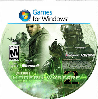 Call Of Duty Modern Warfare 2 Disk Label