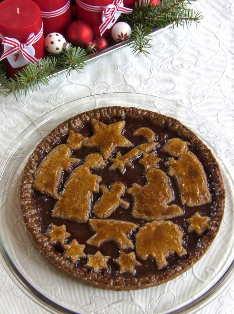 Christmas Cookie Club: 11. Türchen - Yushkas weihnachtliche Linzer ...