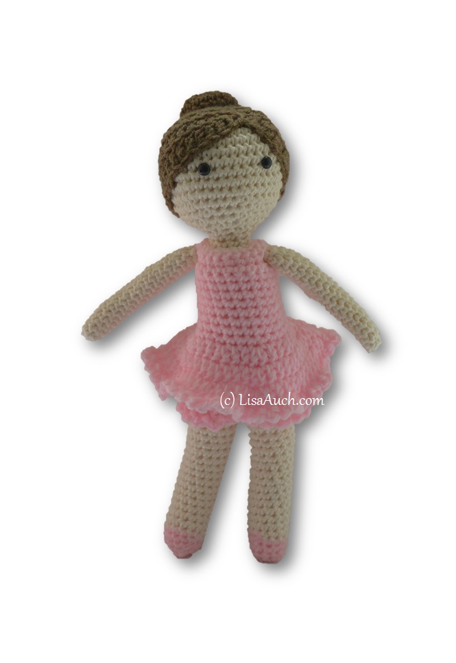 crochet ballerina doll pattern