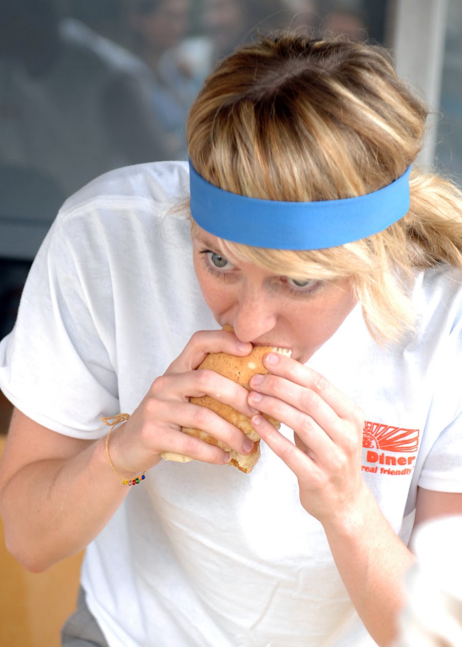 Randy Jarosz • Photojournalist Pancake Eating Contest Bob's Diner
