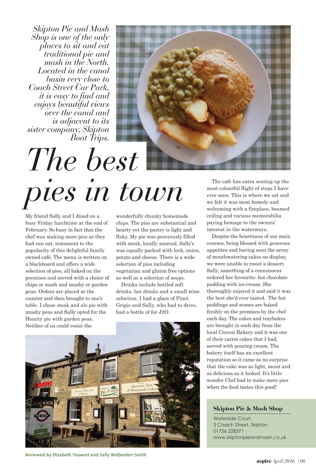 A Maxi SweatDress for a Visit to Skipton Pie and Mash Shop What