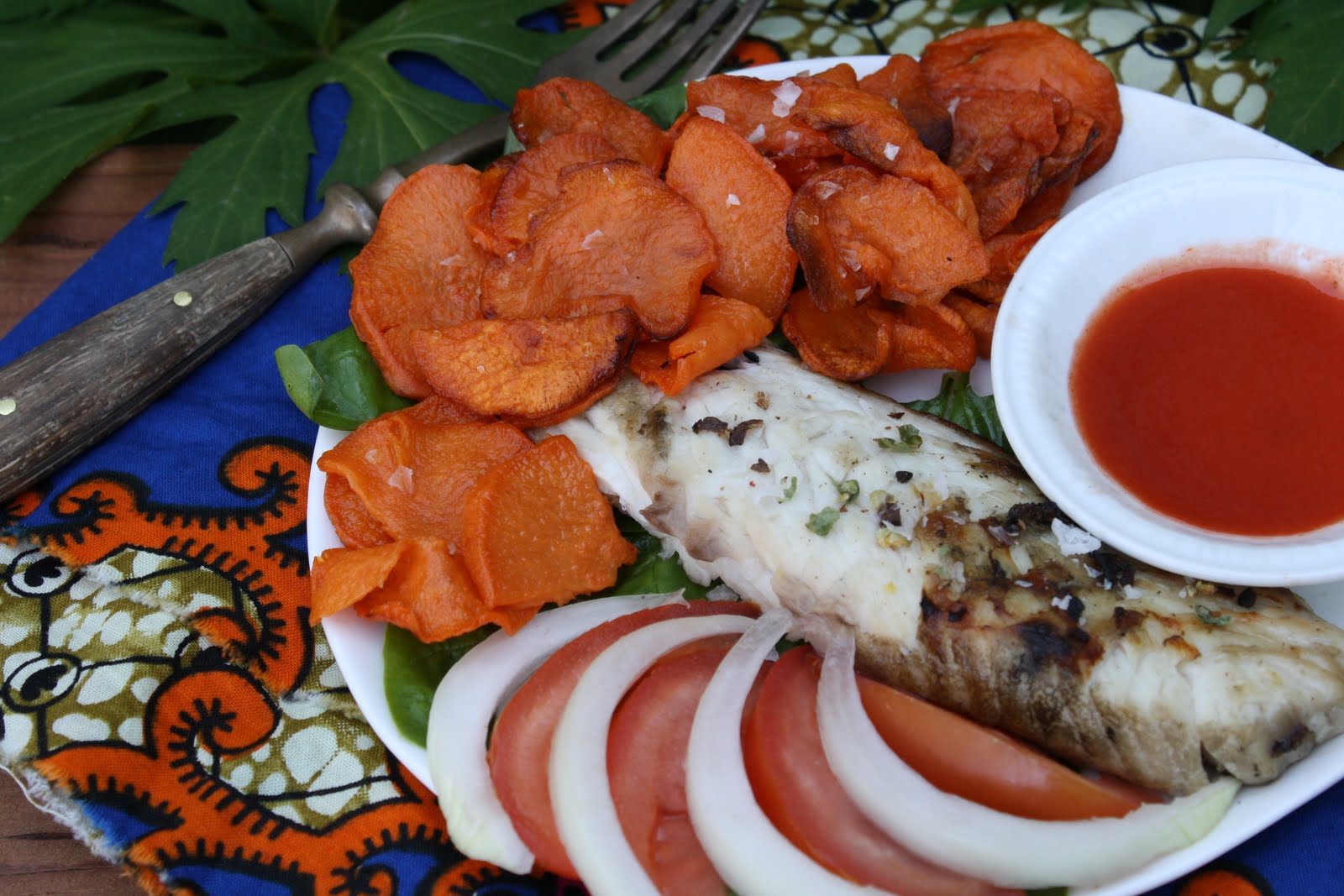 What's Cooking in your World? Day 136! Ghana (again) Grilled Tilapia