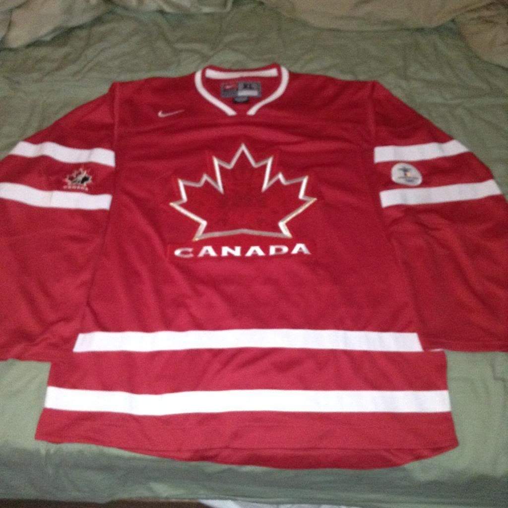 AJH Hockey Jersey Art Top 5 Favorite Team Canada Jersey