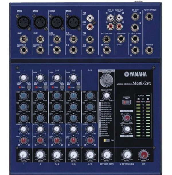 Harga Mixer Yamaha MG8/2FX 4 Channel Mic