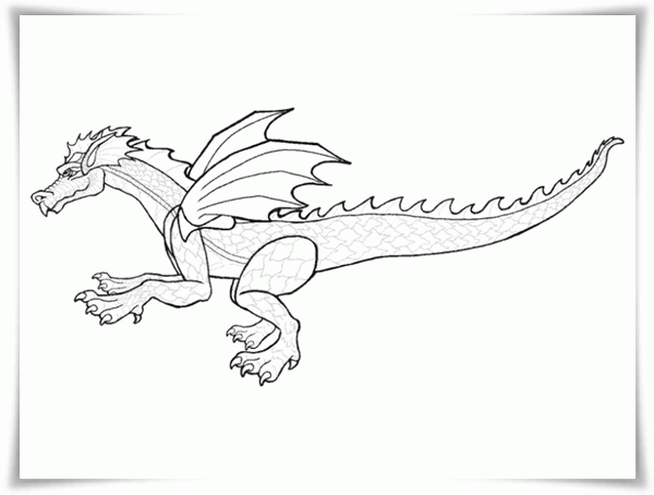Ausmalbilder Zum Ausdrucken Ausmalbilder Drachen