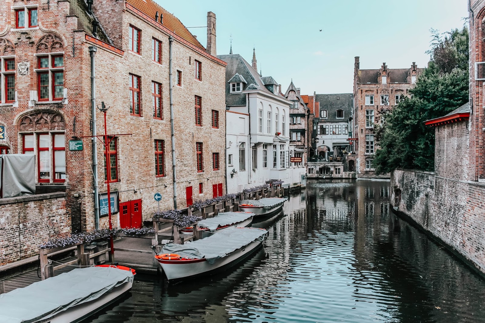 Brugge Canals in Summer Brugge Belgium Canals in Summer 2018