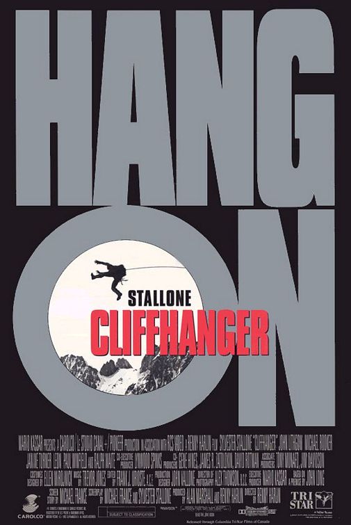Cliffhanger movie poster
