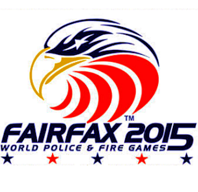 logo for 2015 World Police & Fire Games Fairfax County VA