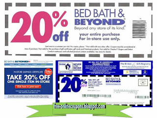 Free Printable Bed Bath and Beyond Coupons Free Printable Bed Bath and Beyond Coupons