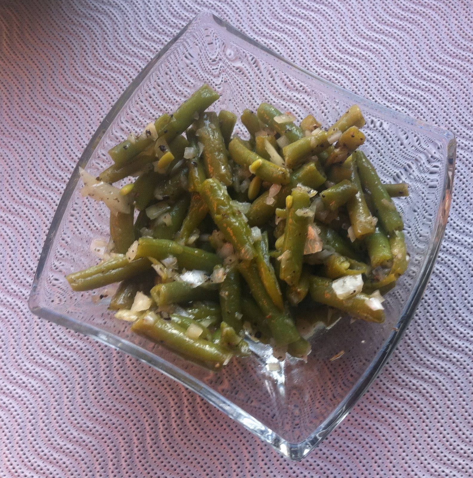 Wessels low carb Welt: Bohnensalat