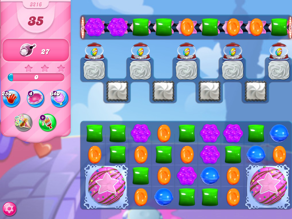 Candy Crush Saga level 3216 Candy Crush Saga level 3216