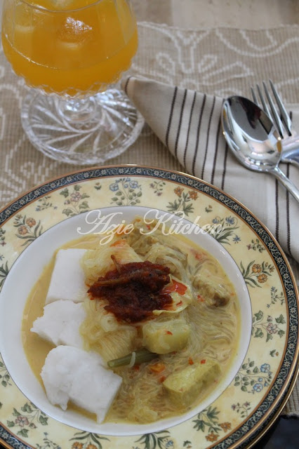 Kuah Lodeh Dengan Sambal Ikan Bilis Sedap Versi Dr Nana