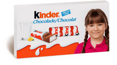 enfant kinder chocolat