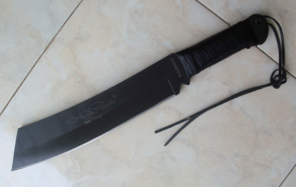 KOBAYASHI KATANA & BELATI MURAH: Parang Rambo