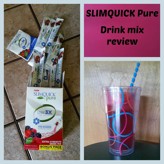 Tattooed Blogger SLIMQUICK Pure Extra Strength Mixed Berries Drink Mix Review