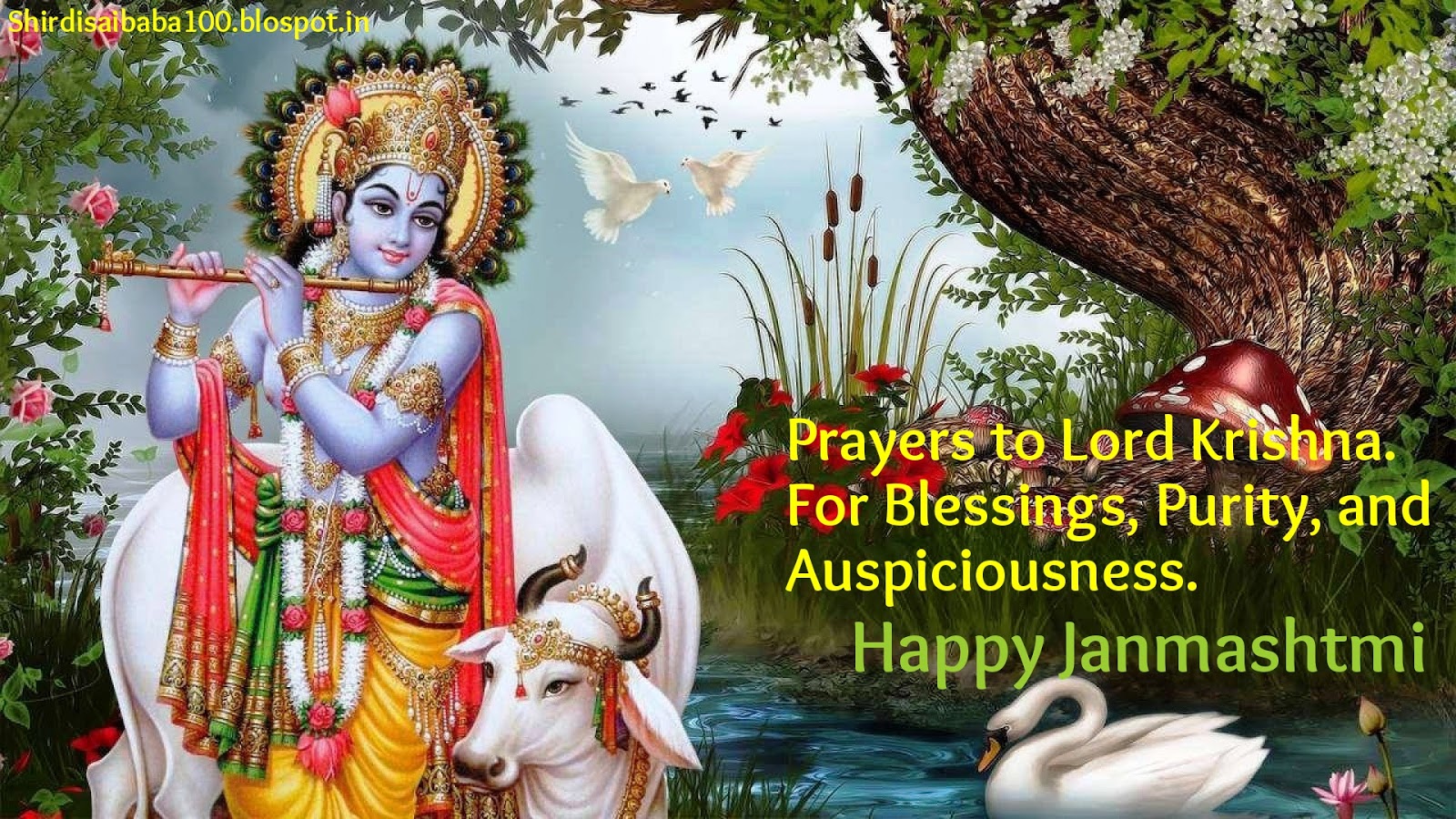 God Photos: Sri Krishna Janmashtami Wishes, Messages, Sms
