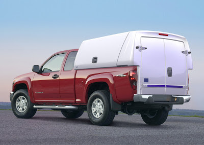 Service Body Fiberglass Shell for Light Weight and Compact Pickup Trucks