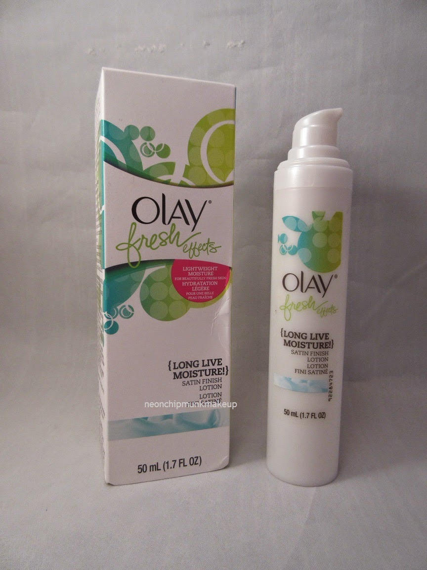 olay satin finish moisturizer